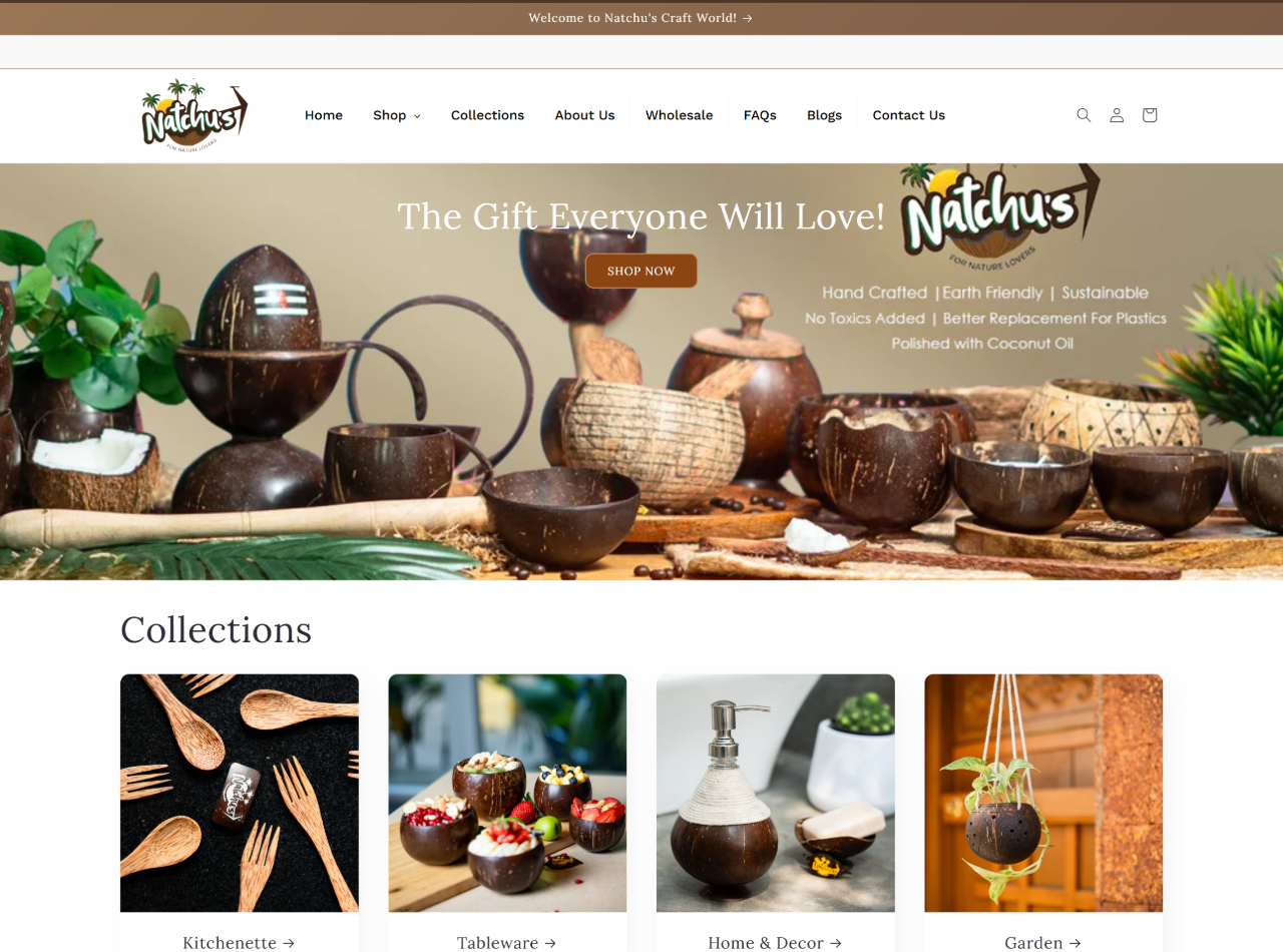 Natchus Shopify Store