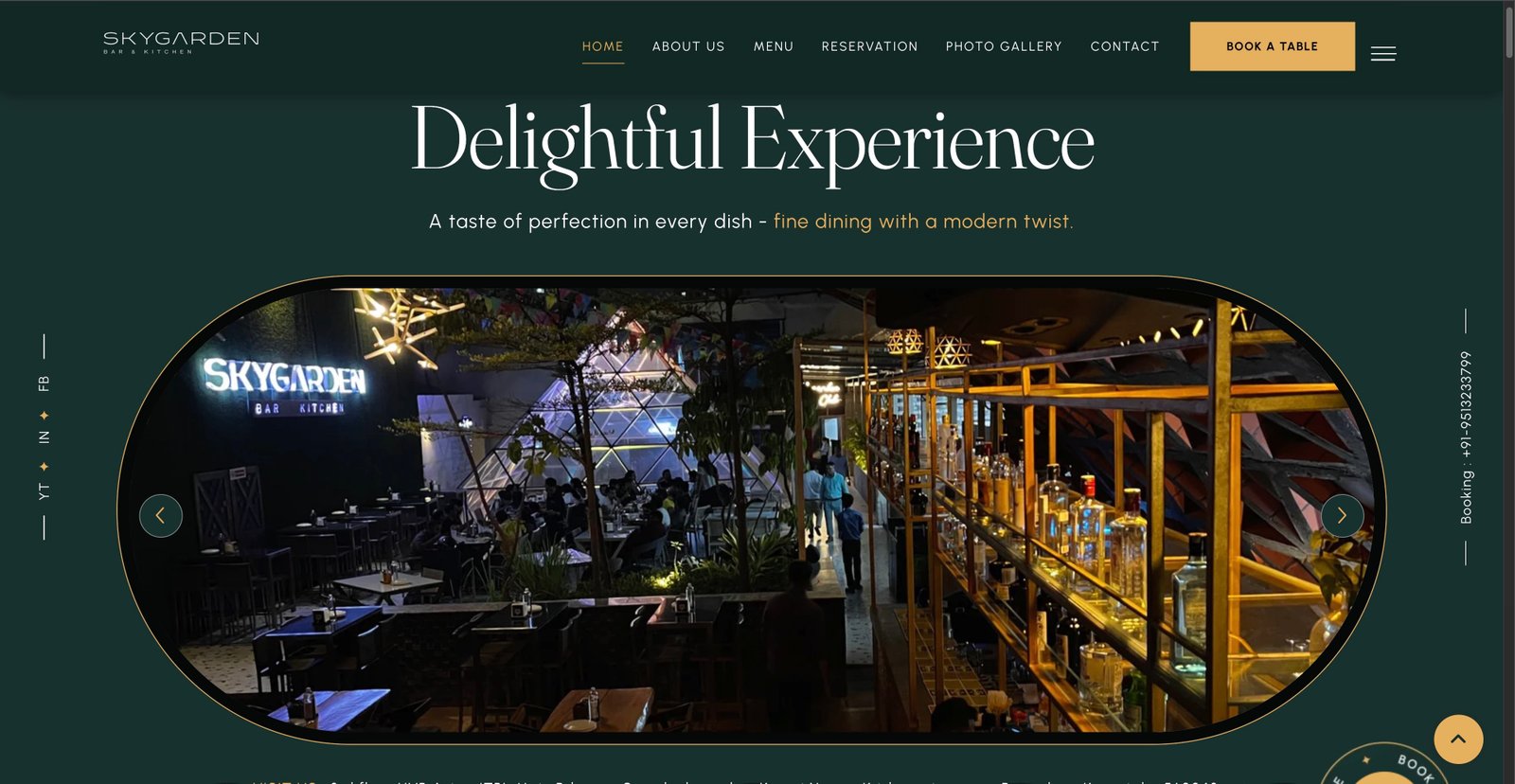 Skygarden — Rooftop restobar in whitefield